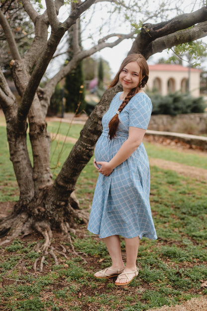 Tranquil Trellis ~ Etta Dress