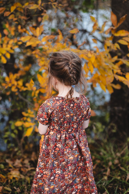 Forest Forage ~ Mini Folklore Dress