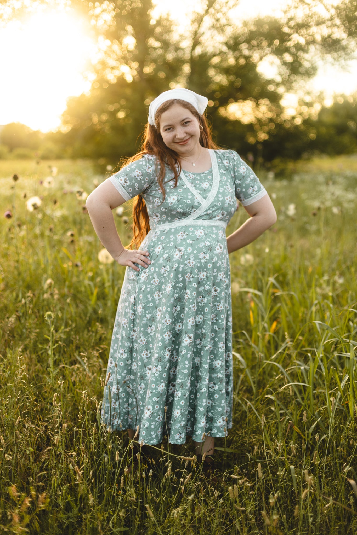 Mint Madelief ~ Daydream Dress