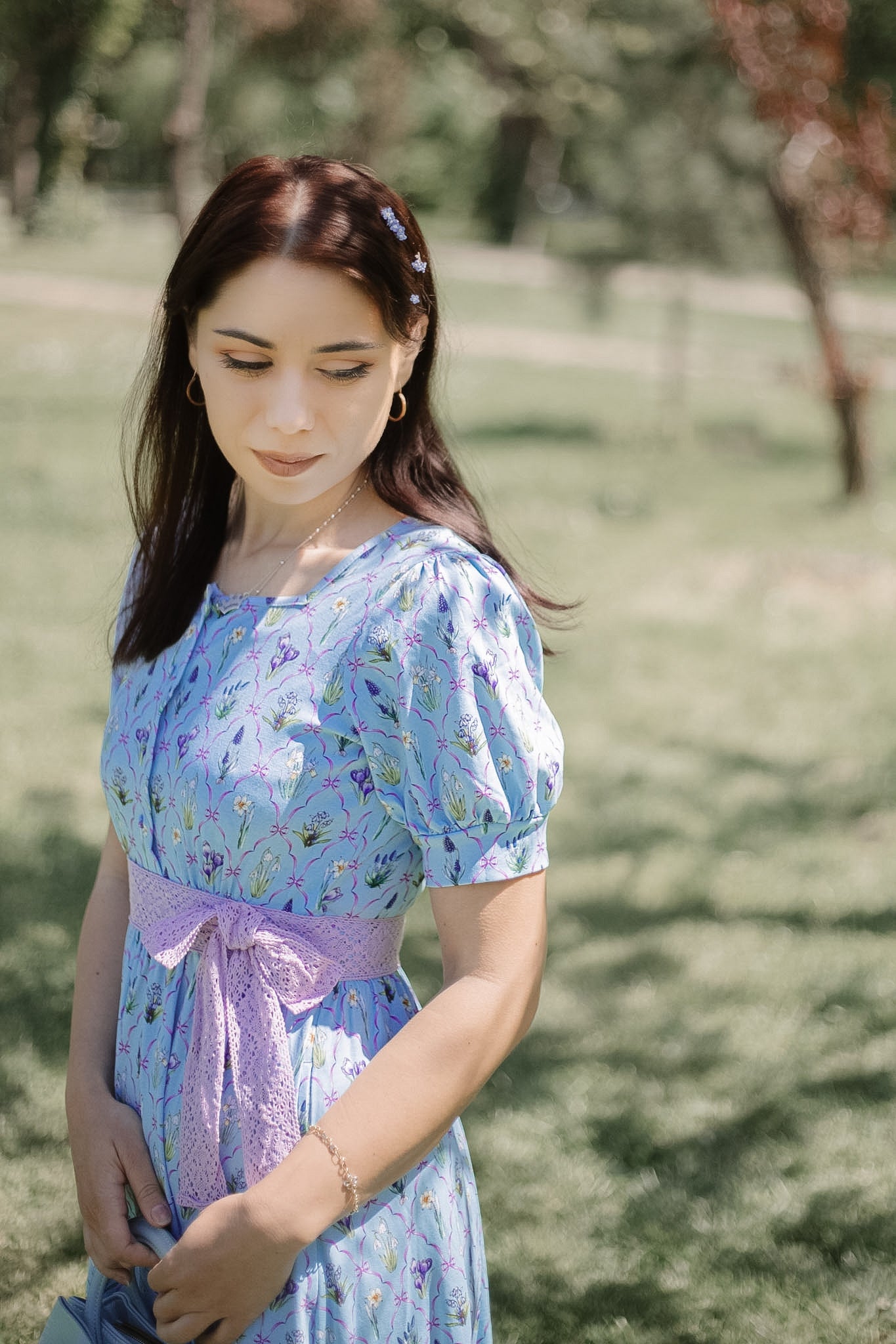 Snowdrops & Daffodils ~ Keepsake Midi