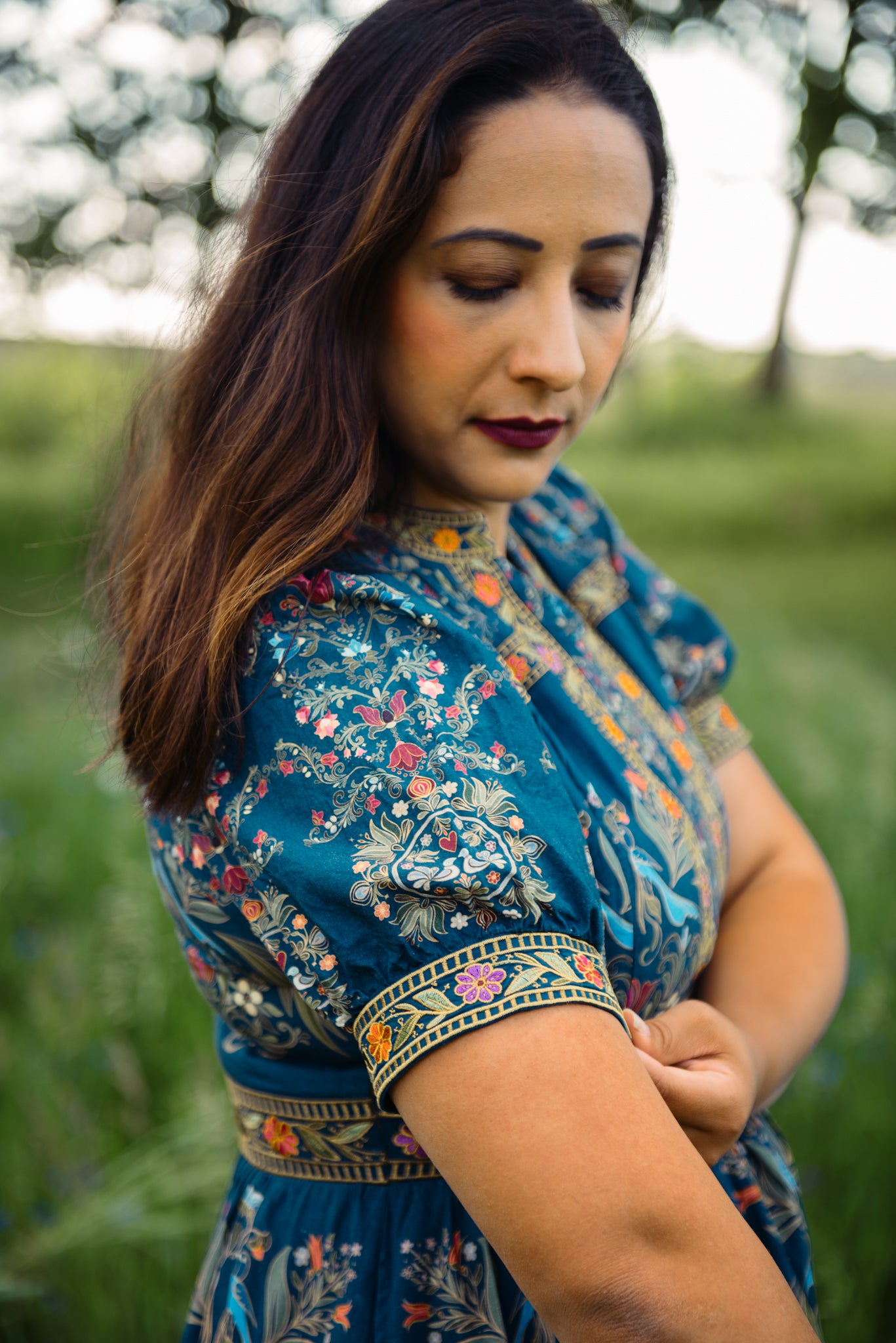 The Blue Reliquary Gown