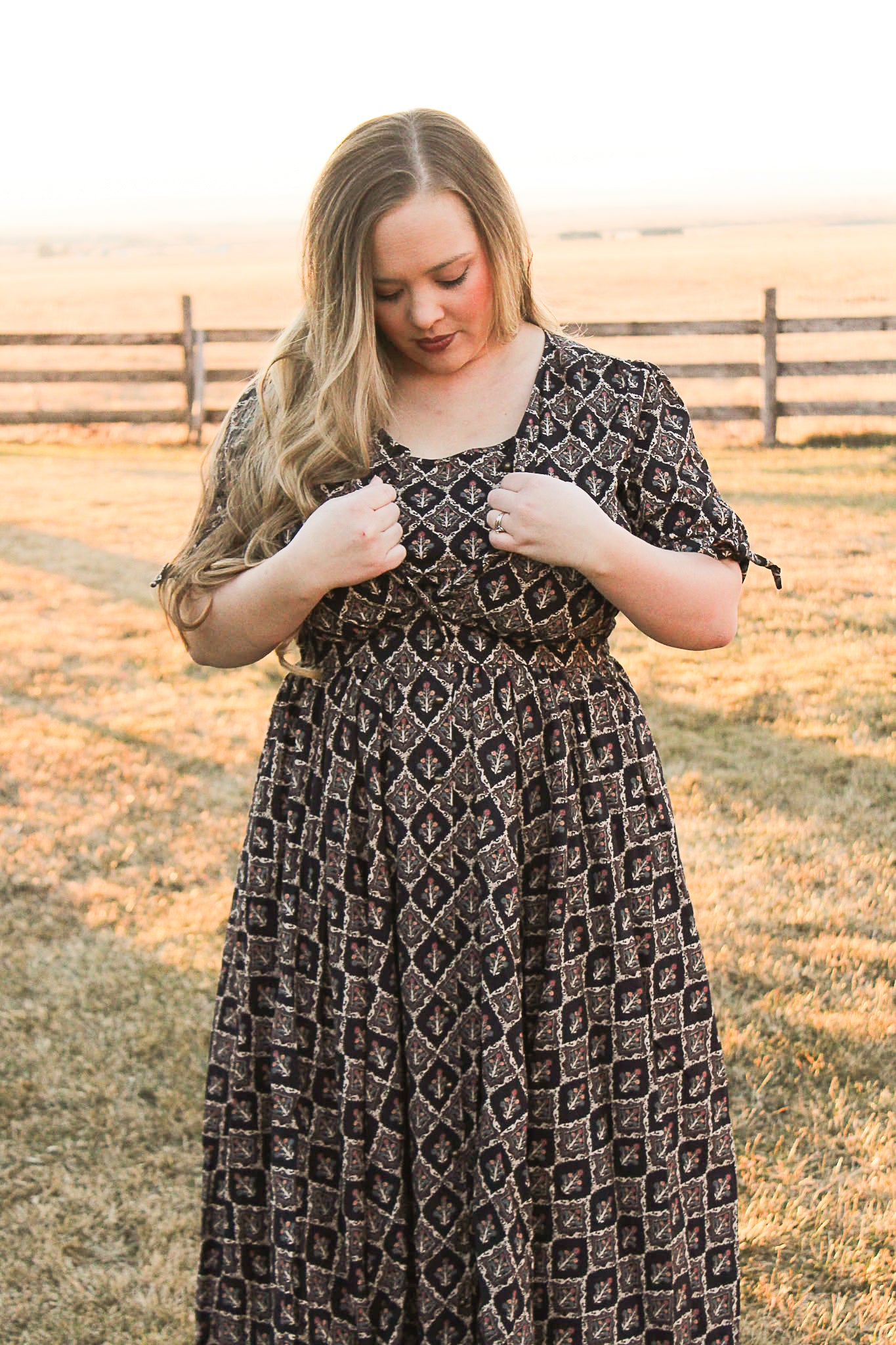 Obsidian Opulence ~ Hearthside Maxi