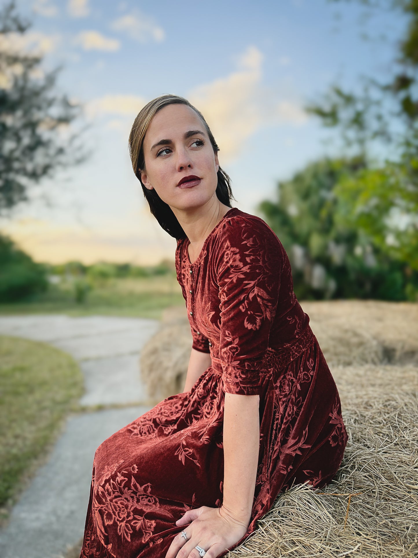 Cinnamon Rose ~ Hinterland Maxi