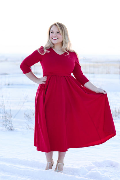 Cardinal ~ Faye Dress