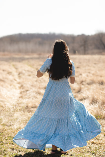 Tranquil Trellis ~ Keepsake Dress