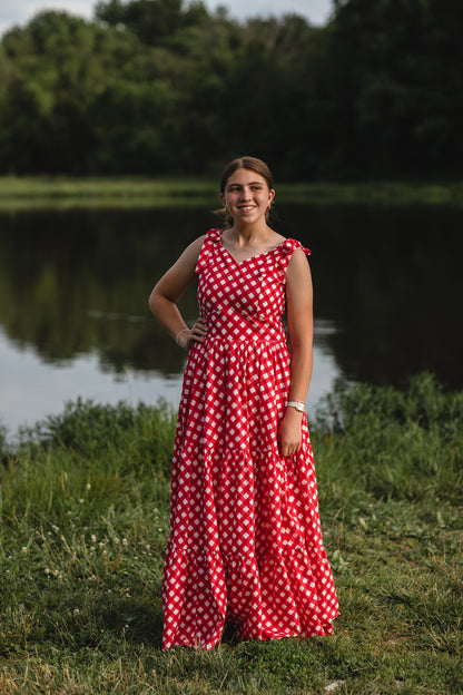Grenadine Gingham ~ Lenora Dress