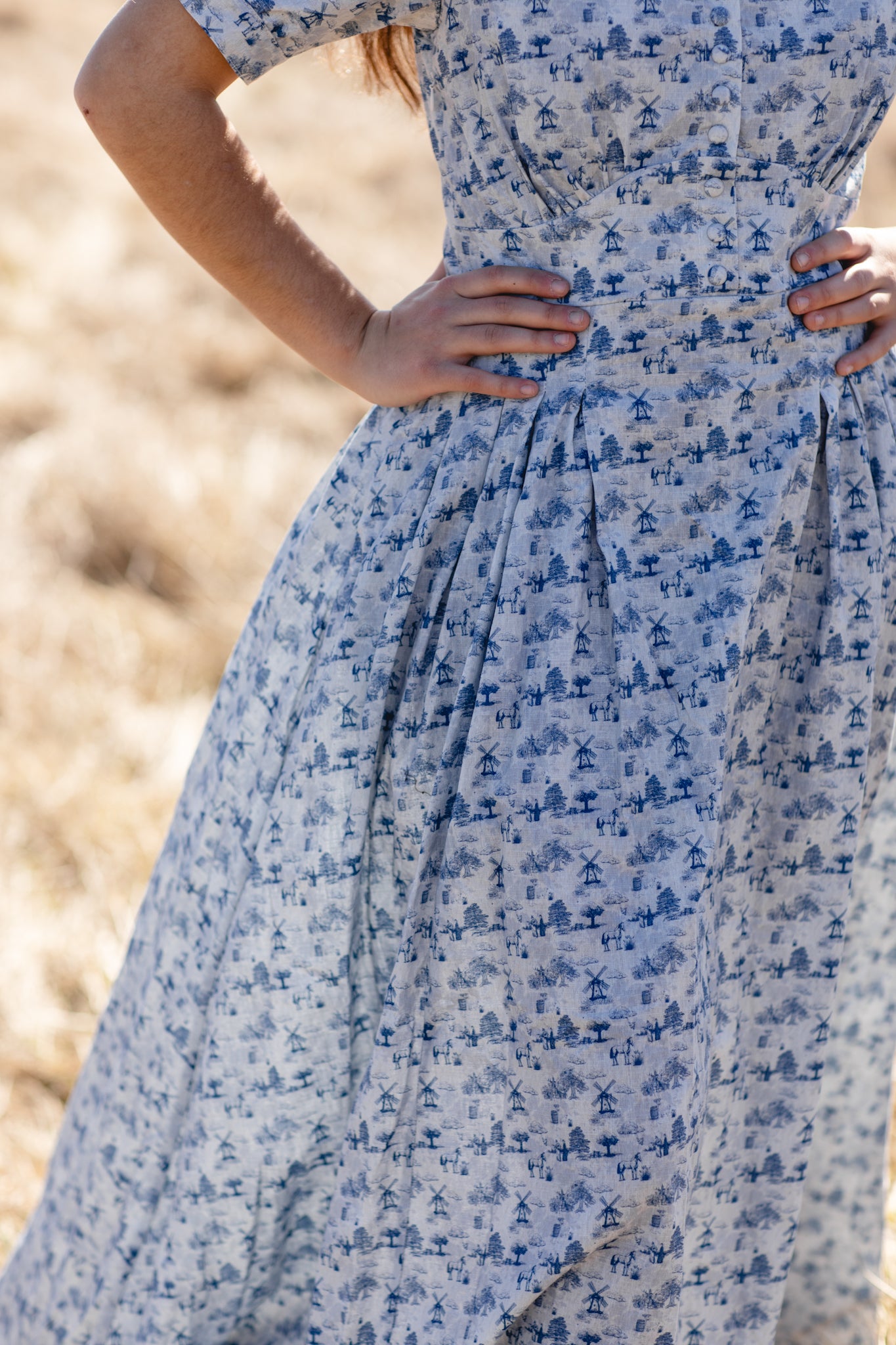 Bluebell Pastures ~ Meadowcourt Dress