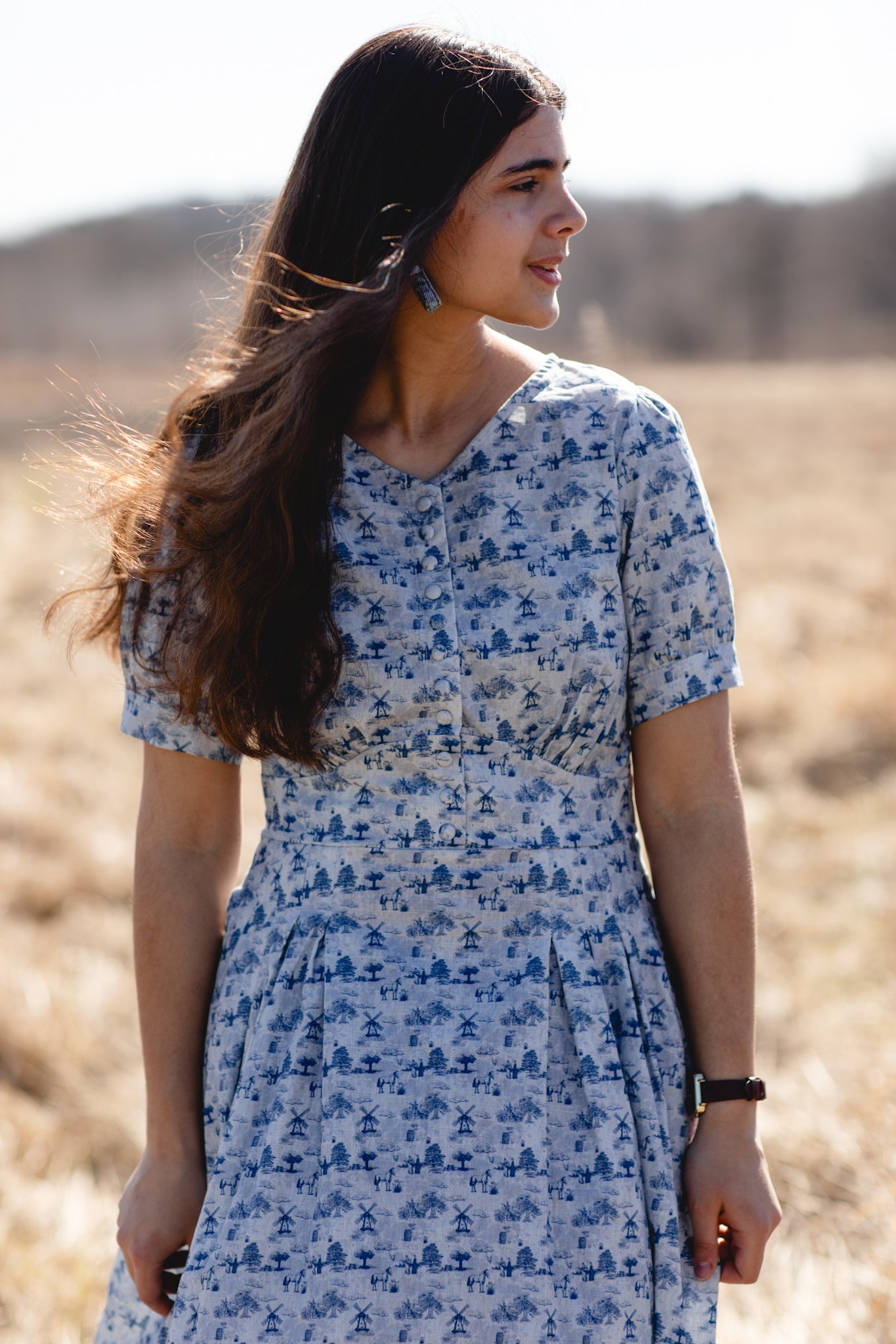Bluebell Pastures ~ Meadowcourt Dress