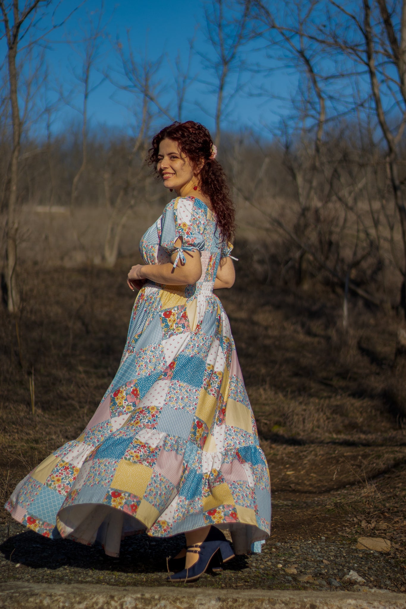 Cottage Calico ~ Folklore Maxi