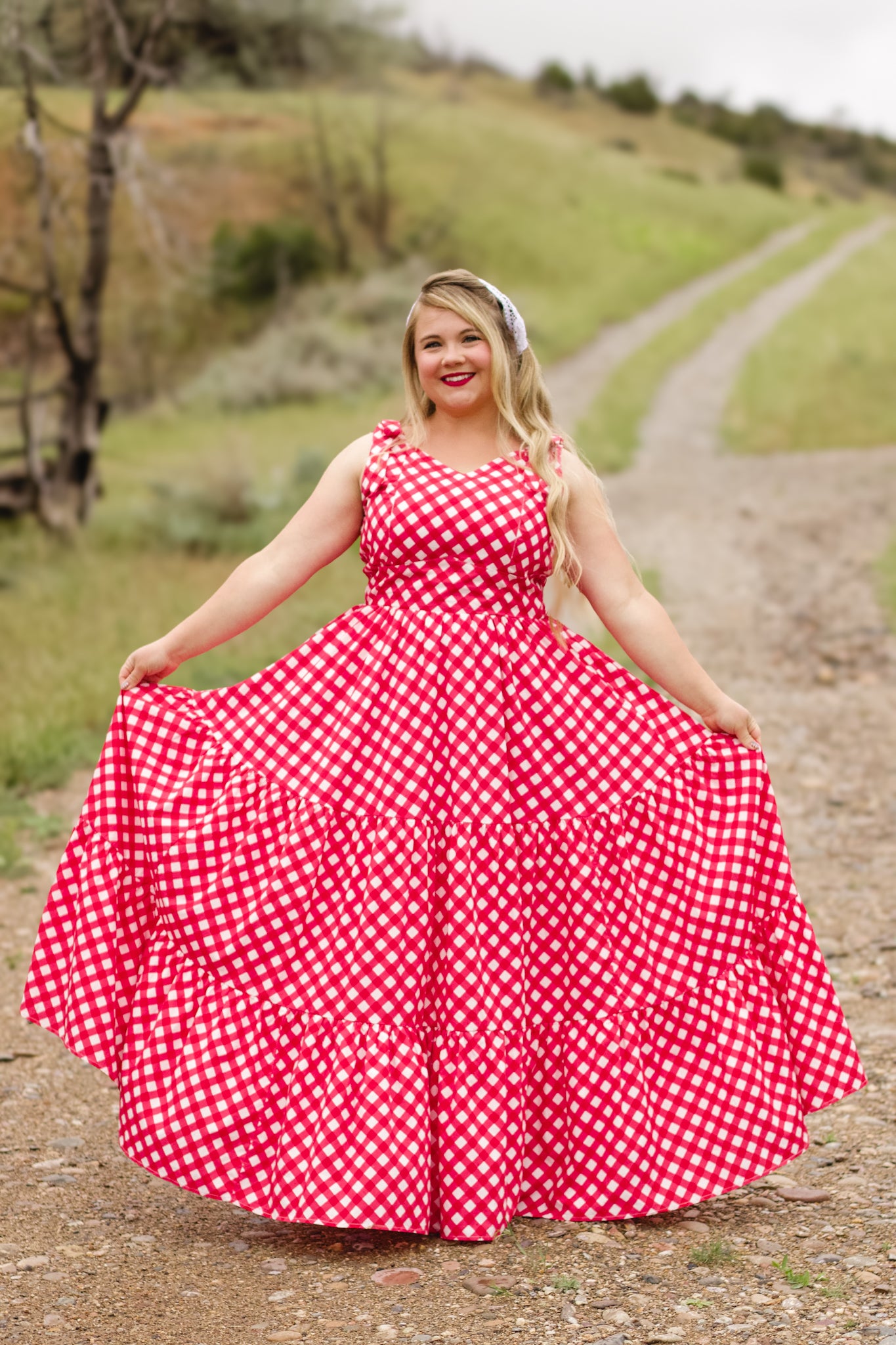 Grenadine Gingham ~ Lenora Dress