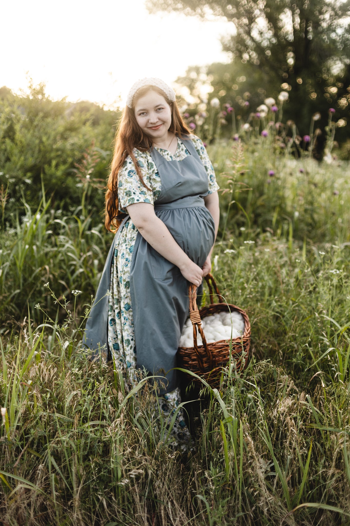 Olivewood ~ Pinafore Apron