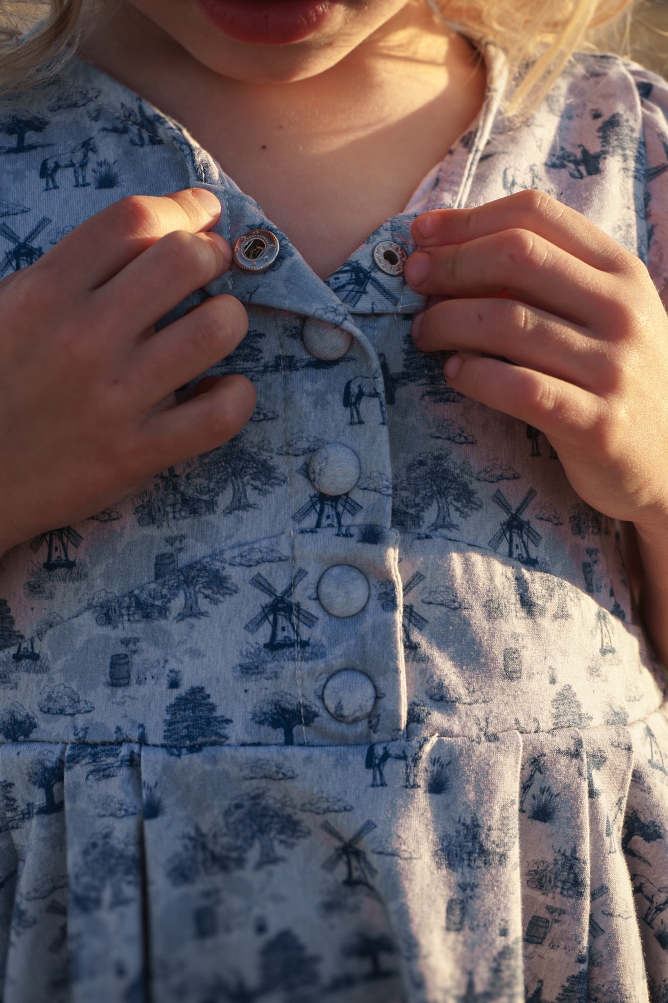 Bluebell Pastures ~ Mini Meadowcourt Dress