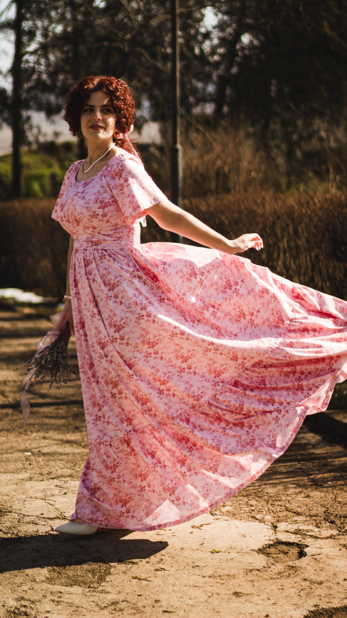 Tearose Toile ~ ~ Laureate Dress Tearose Toile ~ ~ Laureate Dress