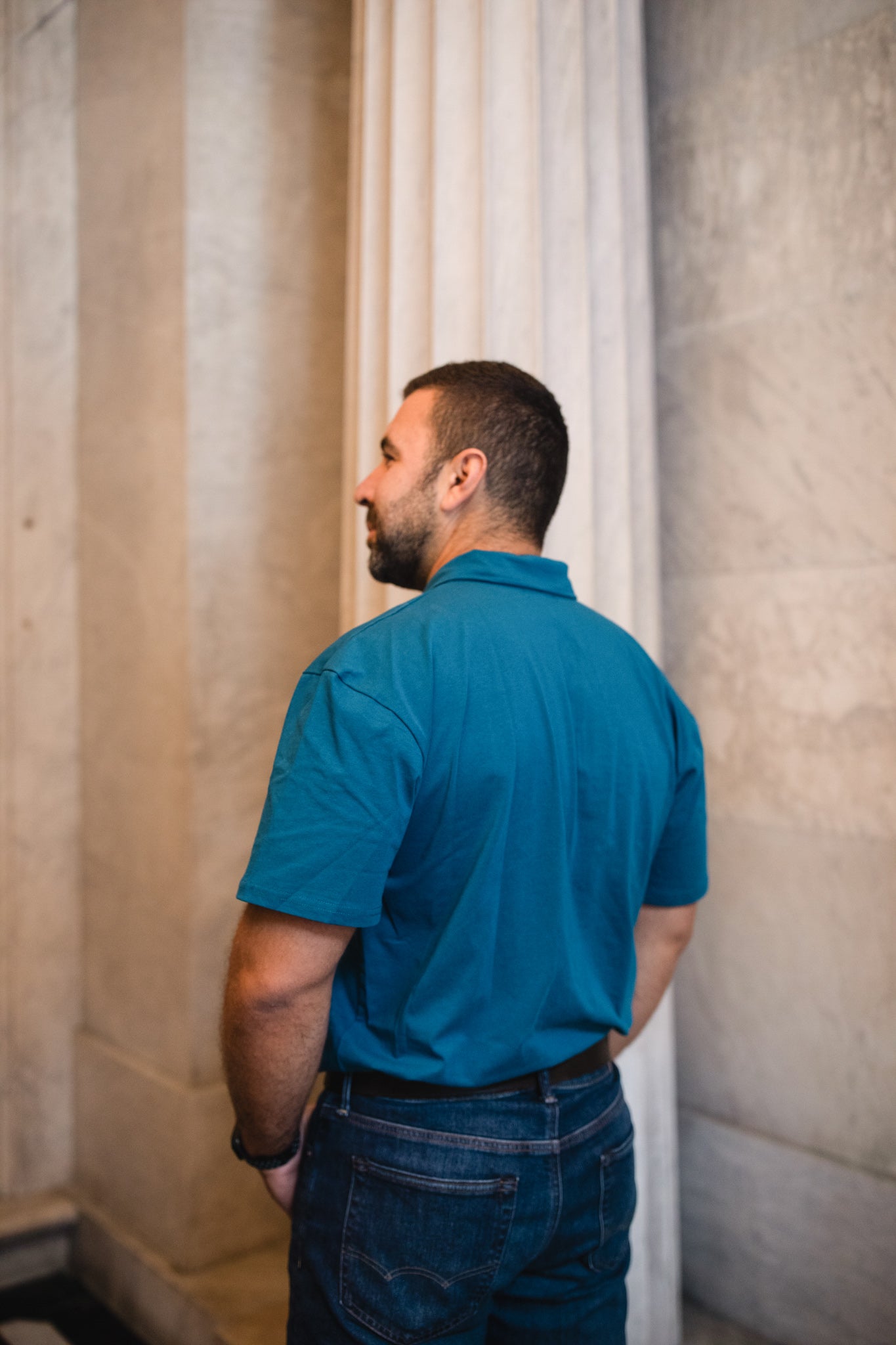 Timeless Teal ~ Men’s Perseverance Polo