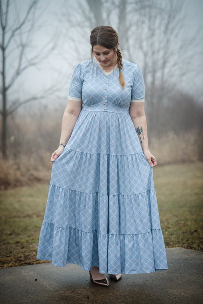 Tranquil Trellis ~ Keepsake Dress
