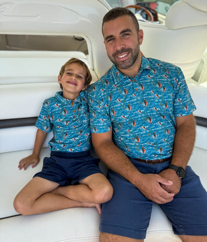 Reel Catch ~ Men’s Perseverance Polo