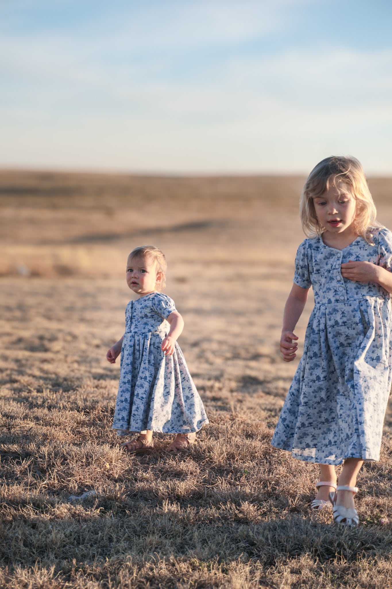 Bluebell Pastures ~ Mini Meadowcourt Dress