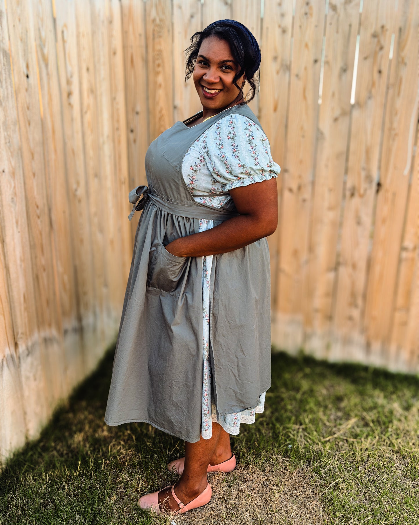 Olivewood ~ Pinafore Apron