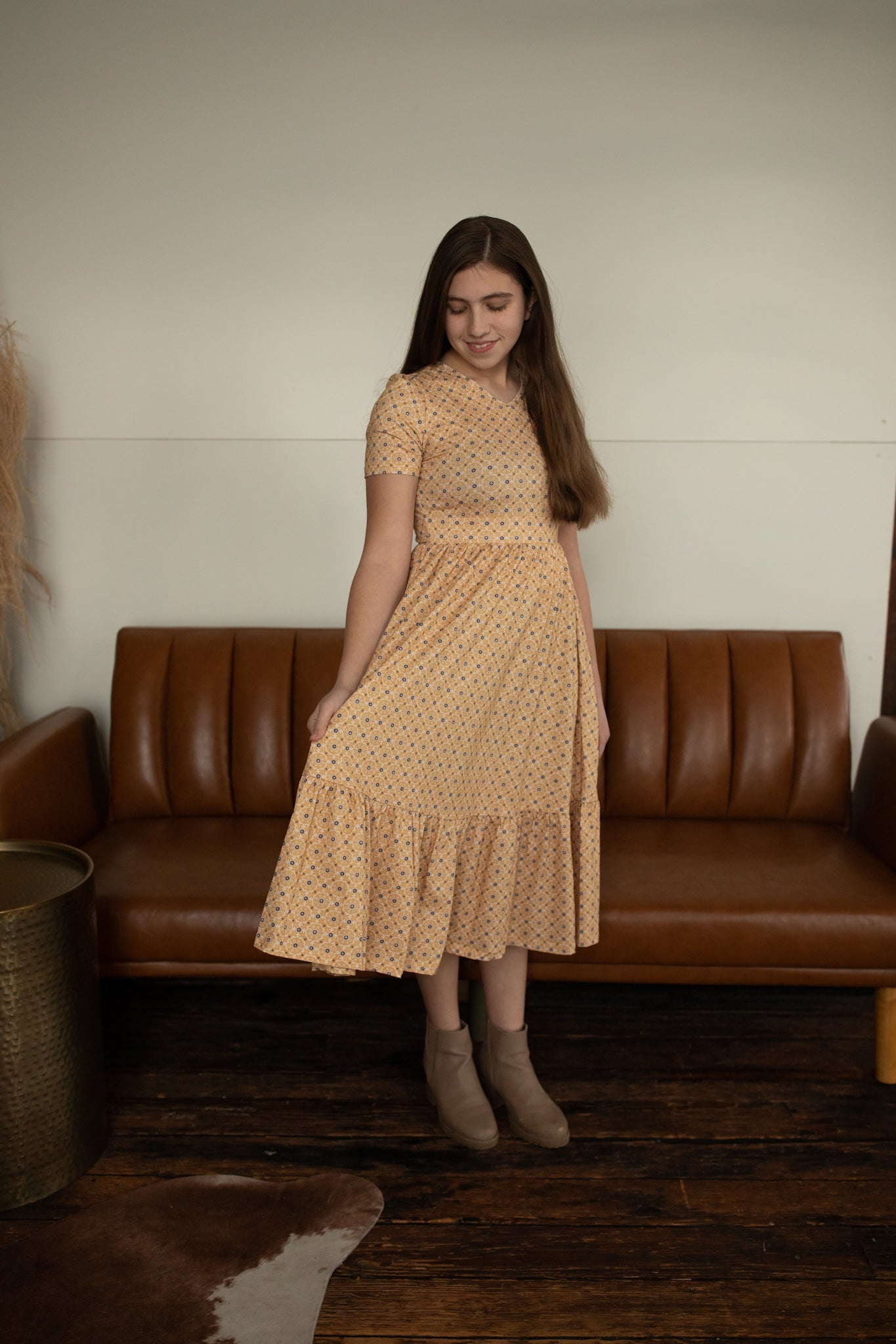 Citron Sunbeam ~ Canterbury Dress