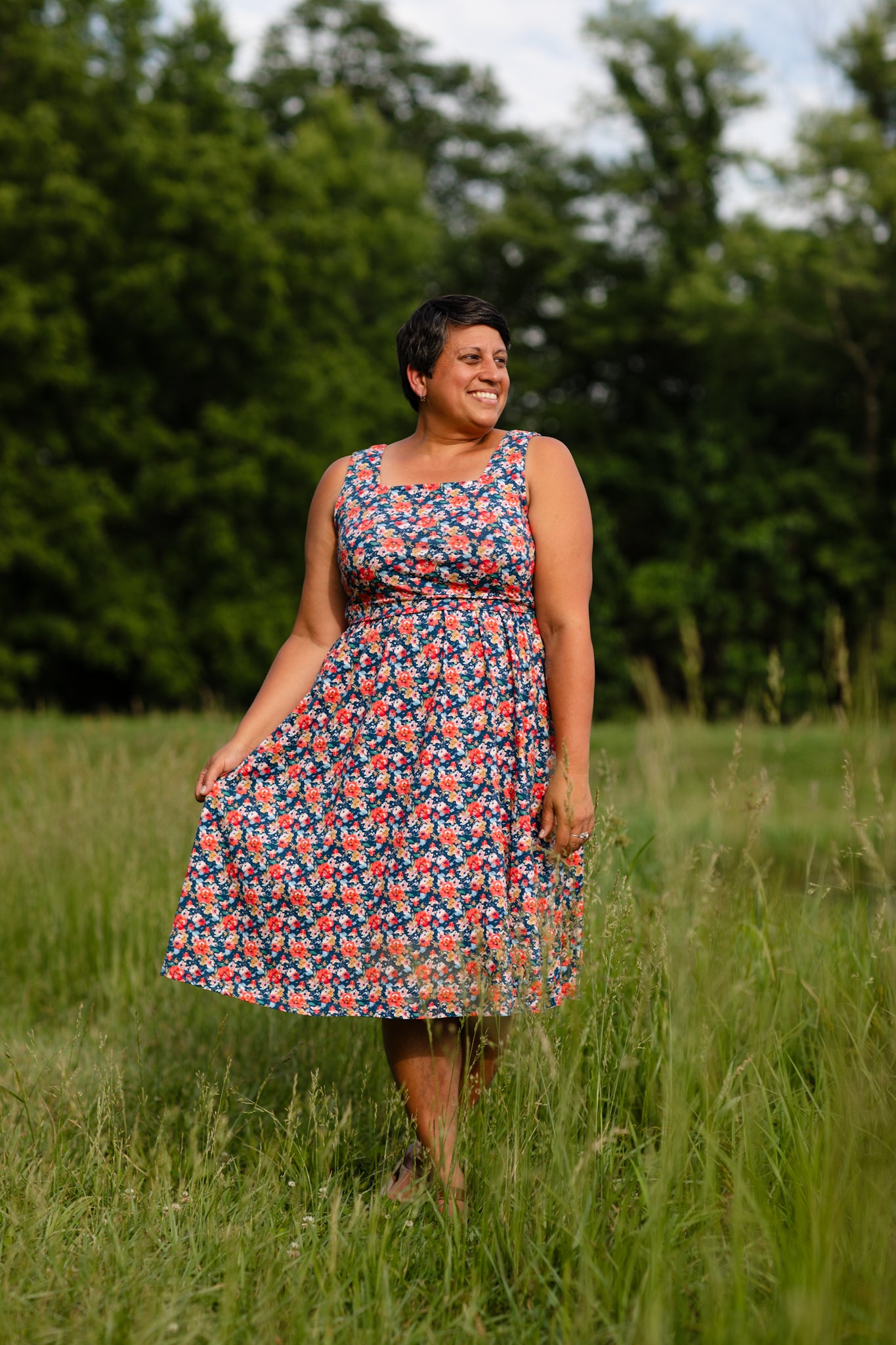 Independence Blossom ~ Homesteader Dress