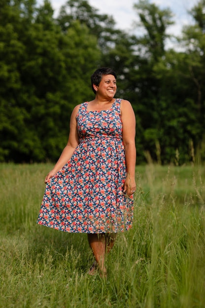 Independence Blossom ~ Homesteader Dress