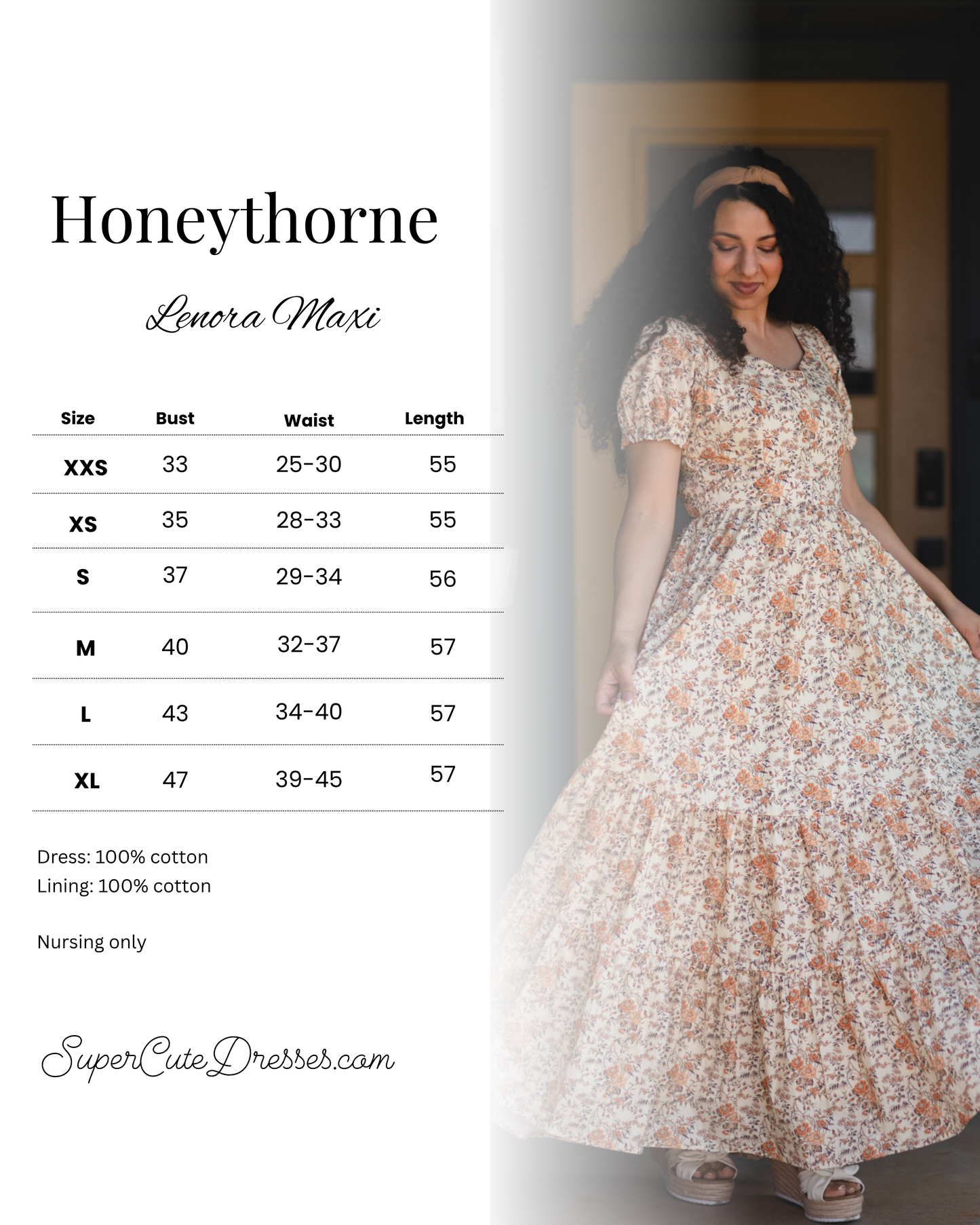 Honeythorne ~ Lenora Maxi