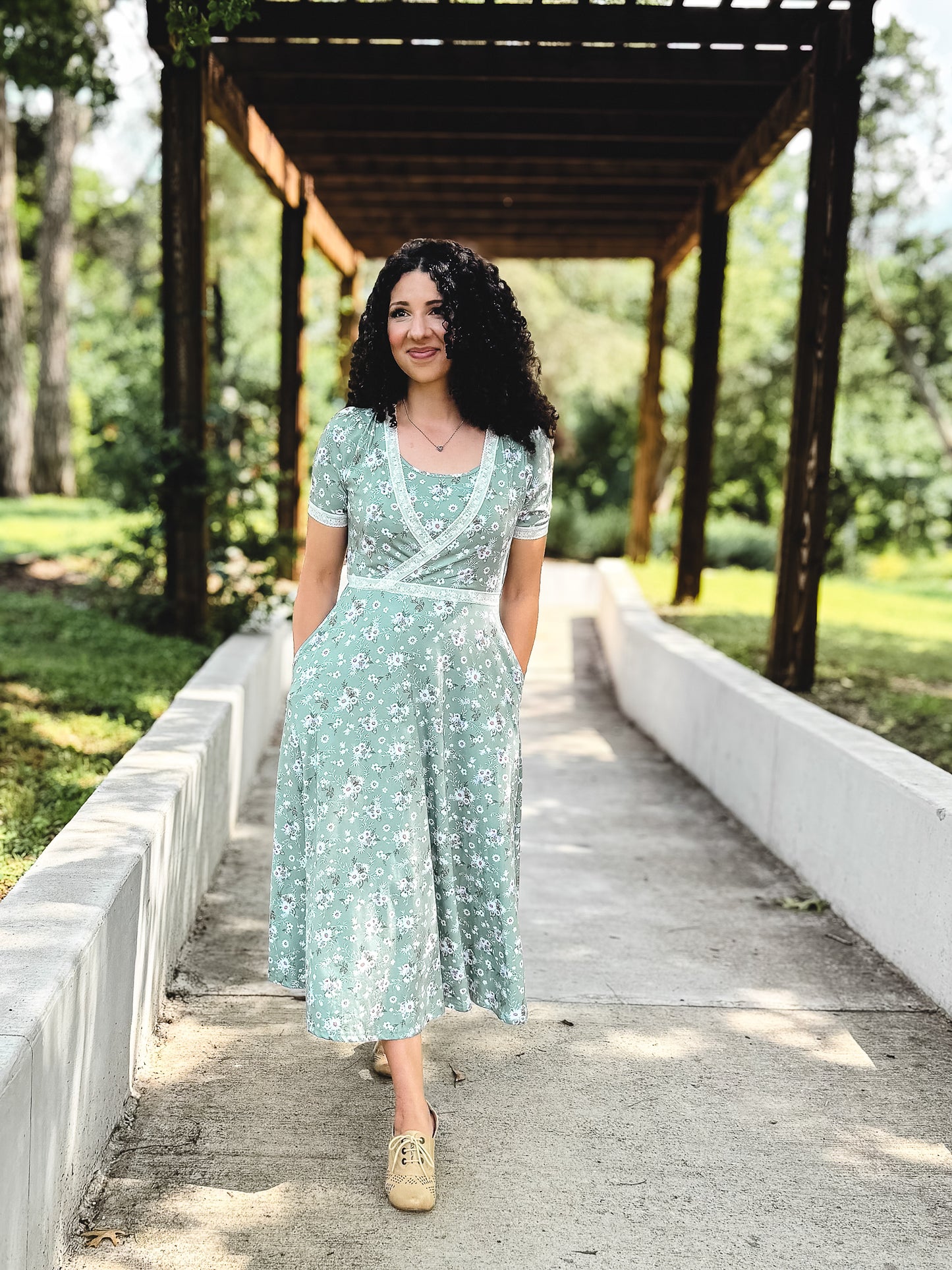 Mint Madelief ~ Daydream Dress