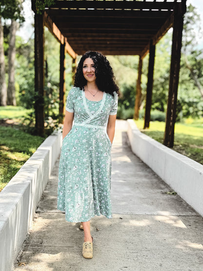 Mint Madelief ~ Daydream Dress