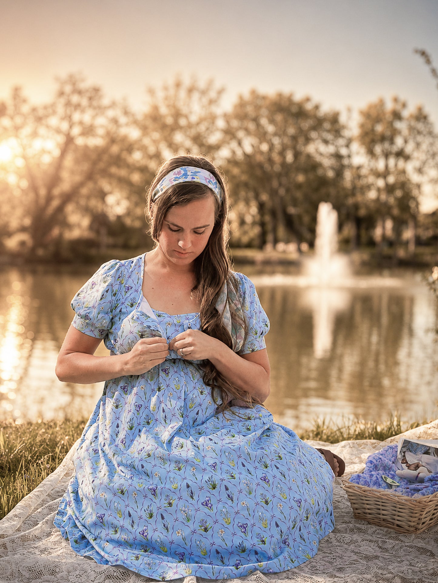 Snowdrops & Daffodils ~ Keepsake Midi