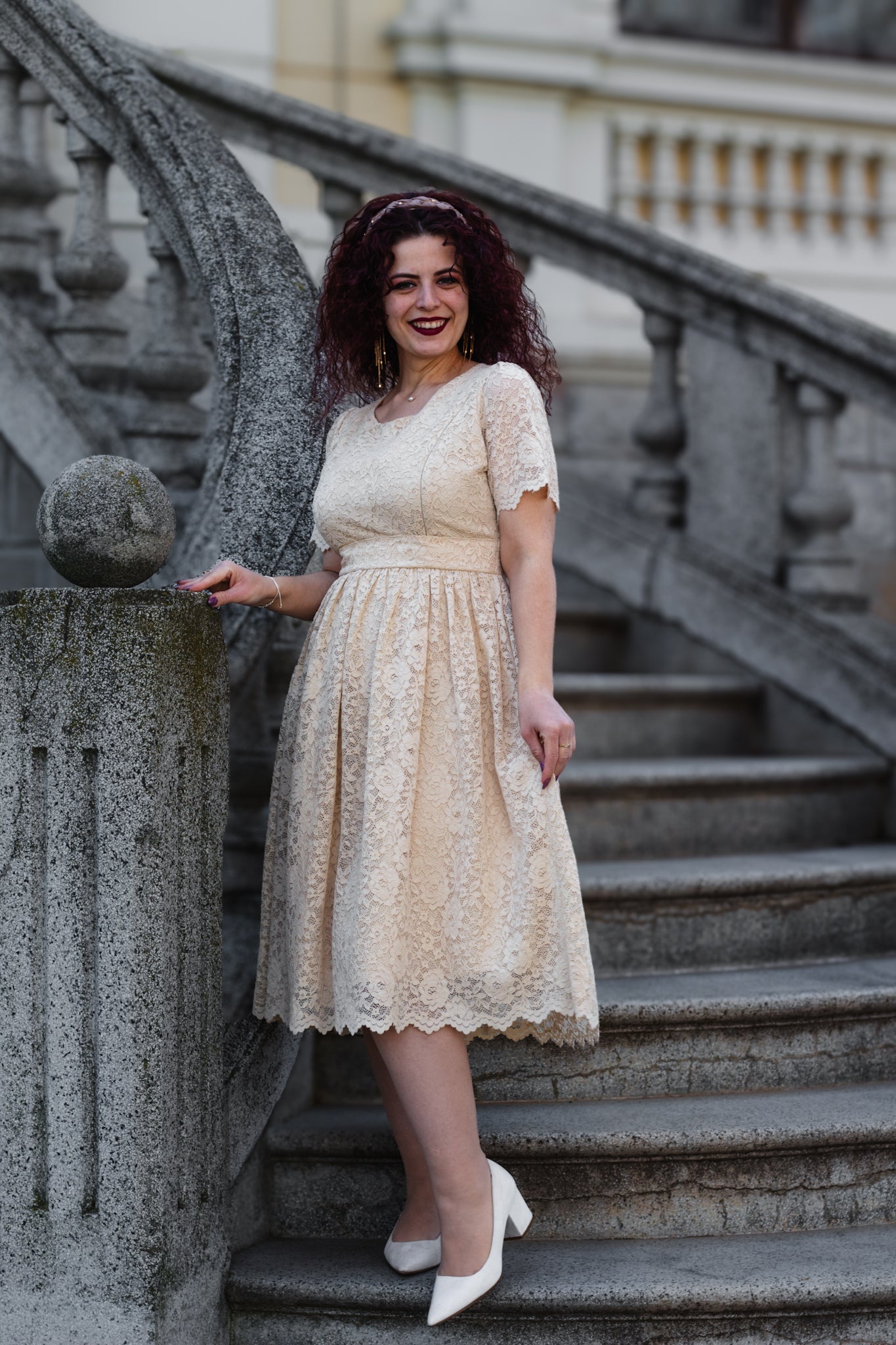 Alabaster ~ Everine Dress
