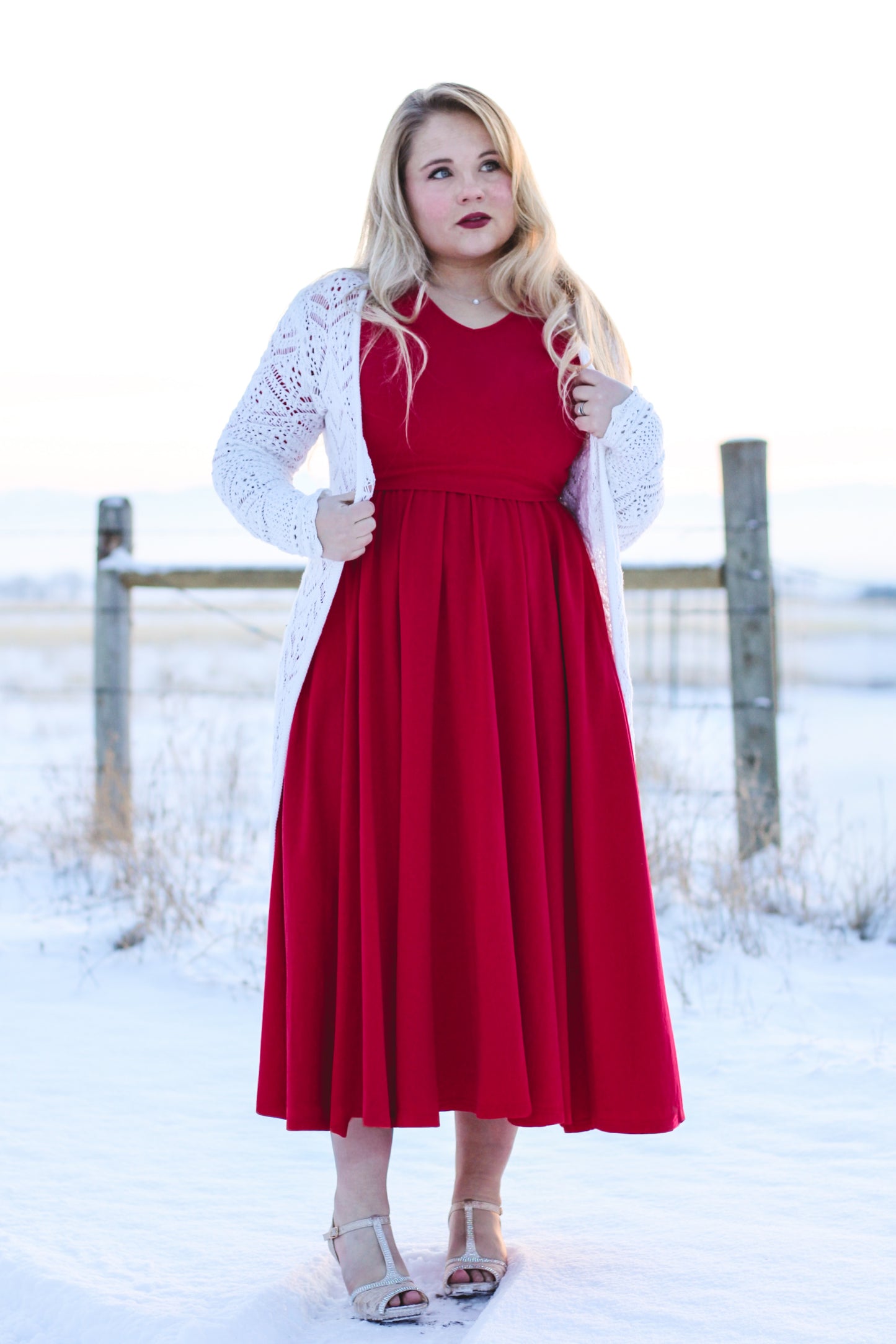 Cardinal ~ Faye Dress