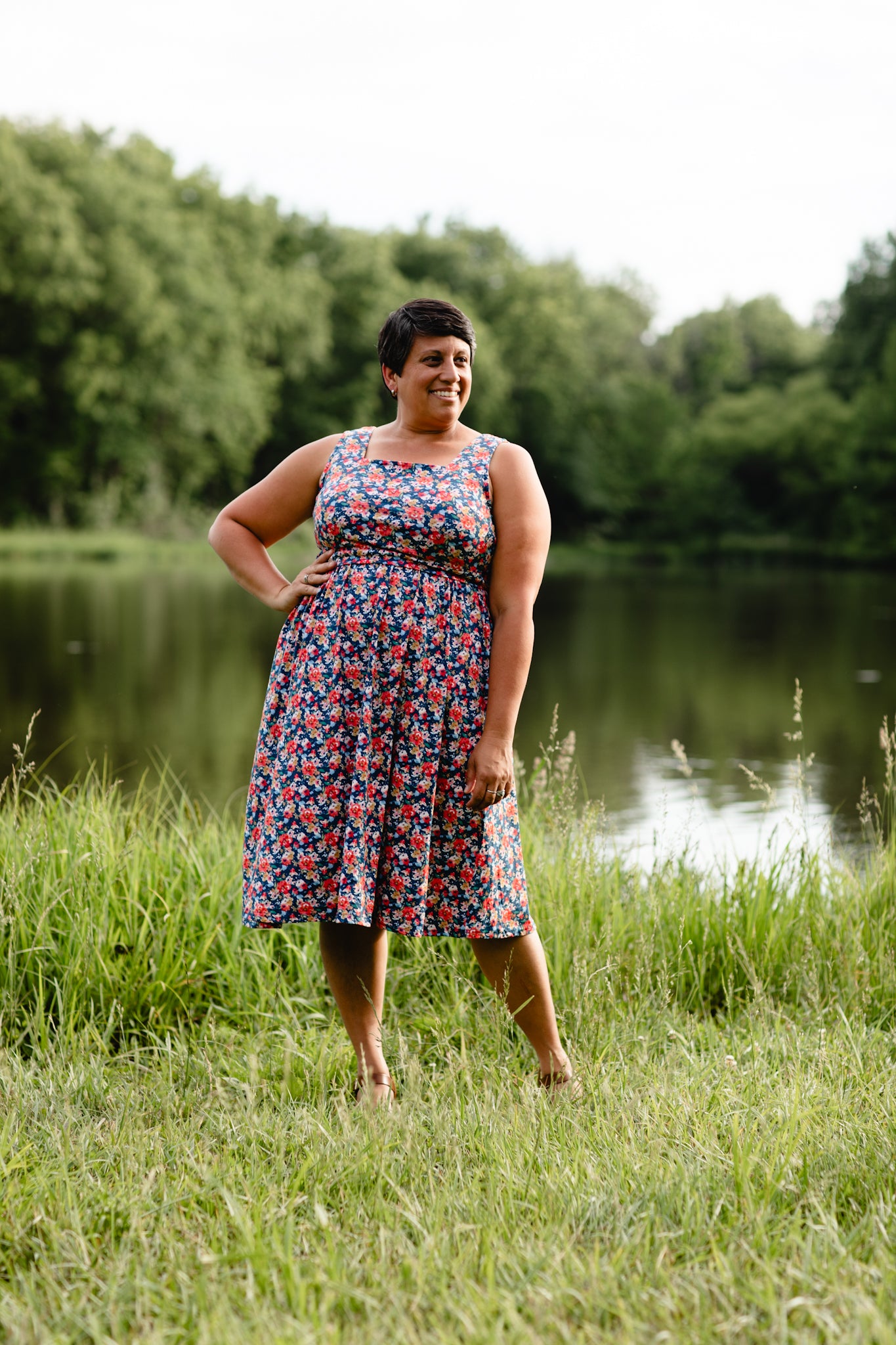 Independence Blossom ~ Homesteader Dress