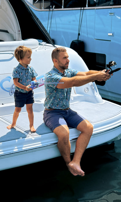 Reel Catch ~ Men’s Perseverance Polo