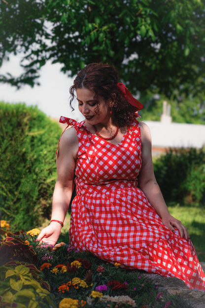 Grenadine Gingham ~ Lenora Dress