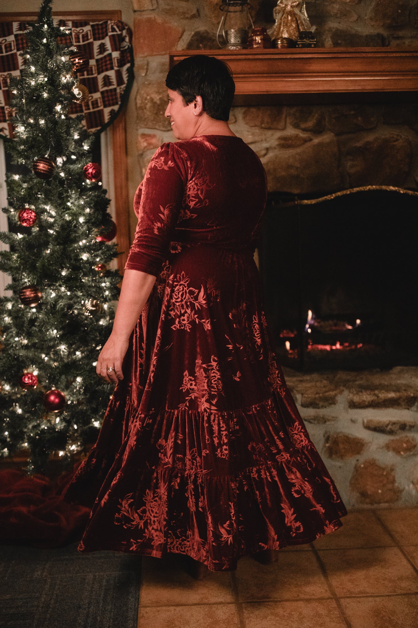 Cinnamon Rose ~ Hinterland Maxi