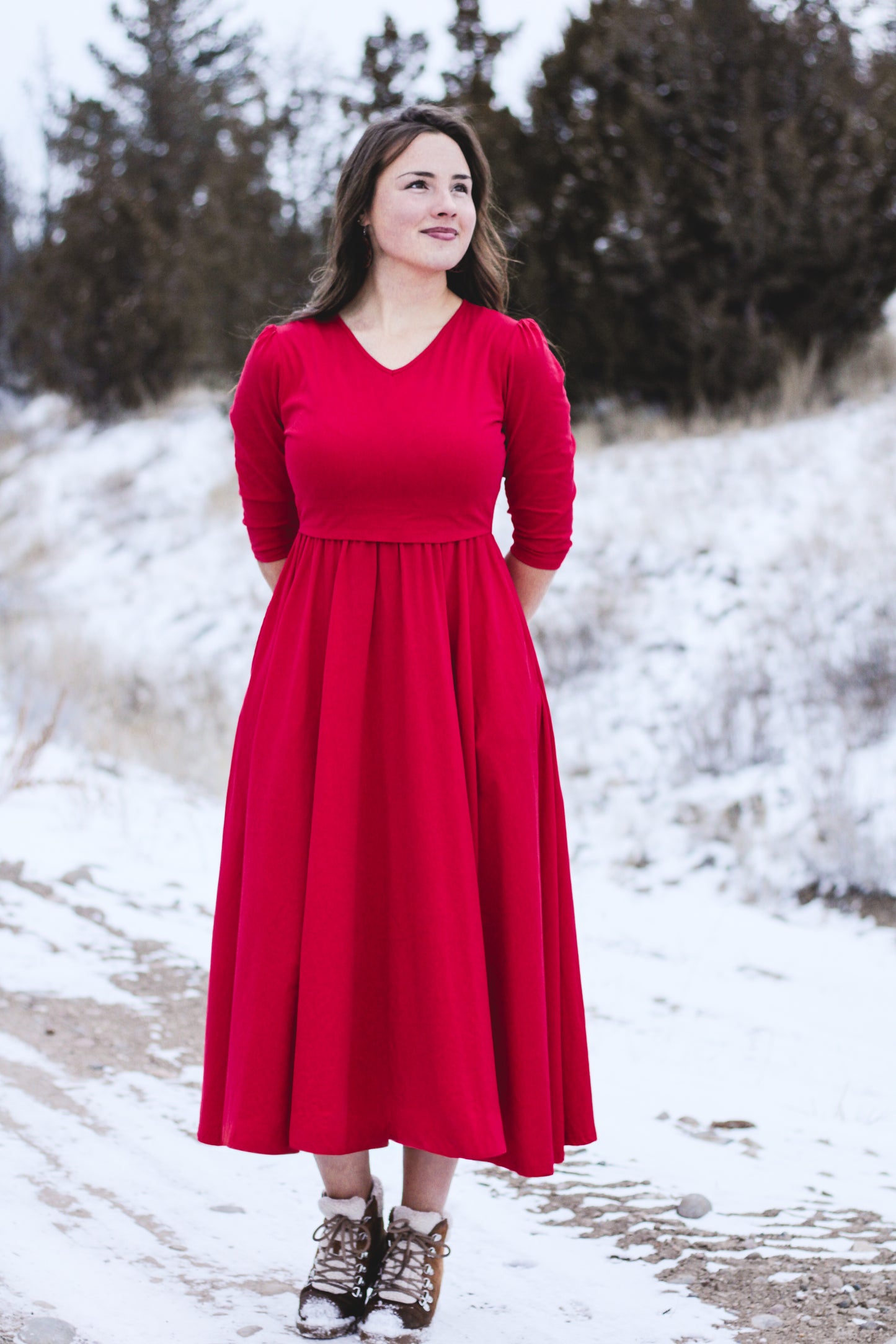 Cardinal ~ Faye Dress