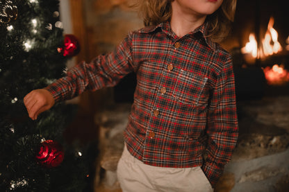Highland Heritage ~ Boy’s Brave Button-up