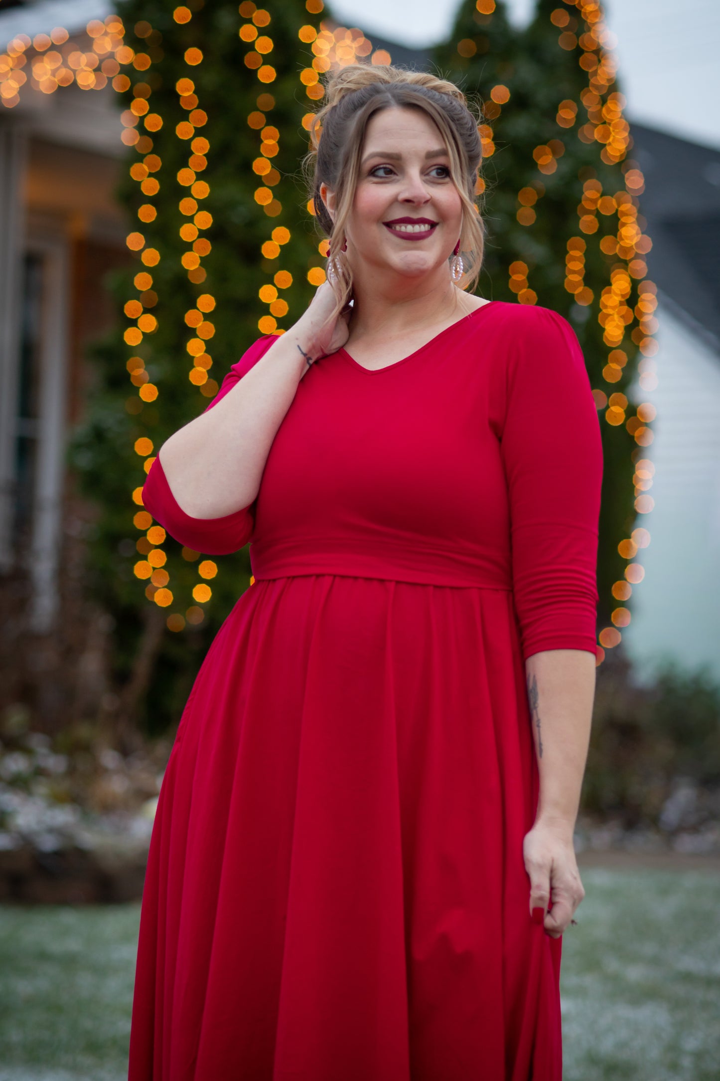 Cardinal ~ Faye Dress