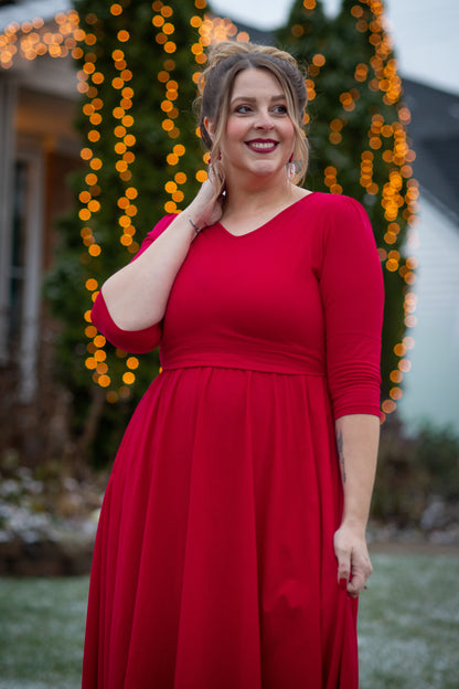 Cardinal ~ Faye Dress
