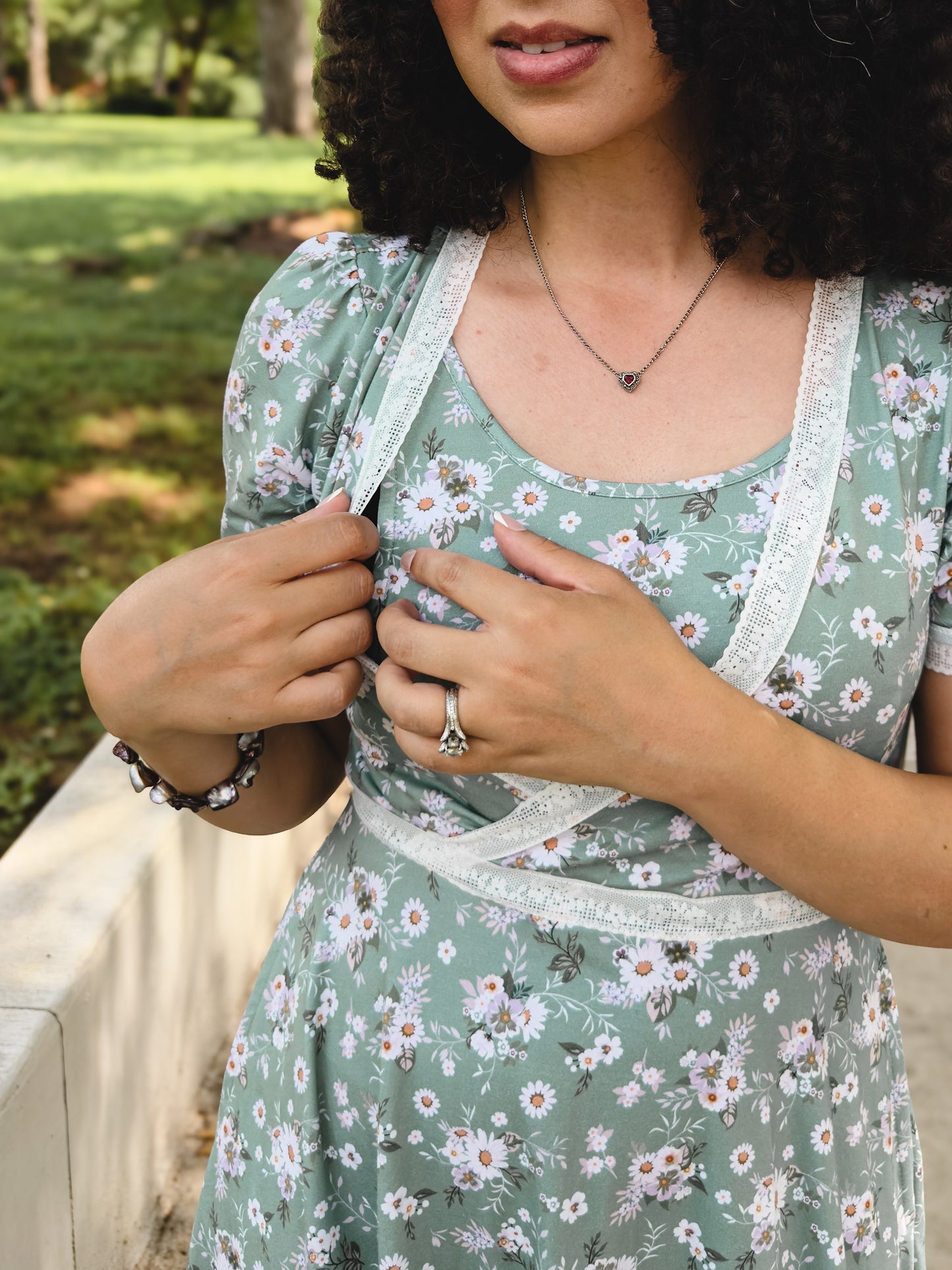 Mint Madelief ~ Daydream Dress