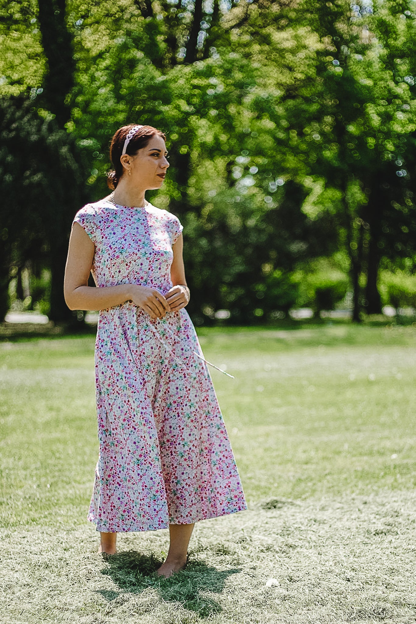 Painted Posies ~ Simplicity Dress