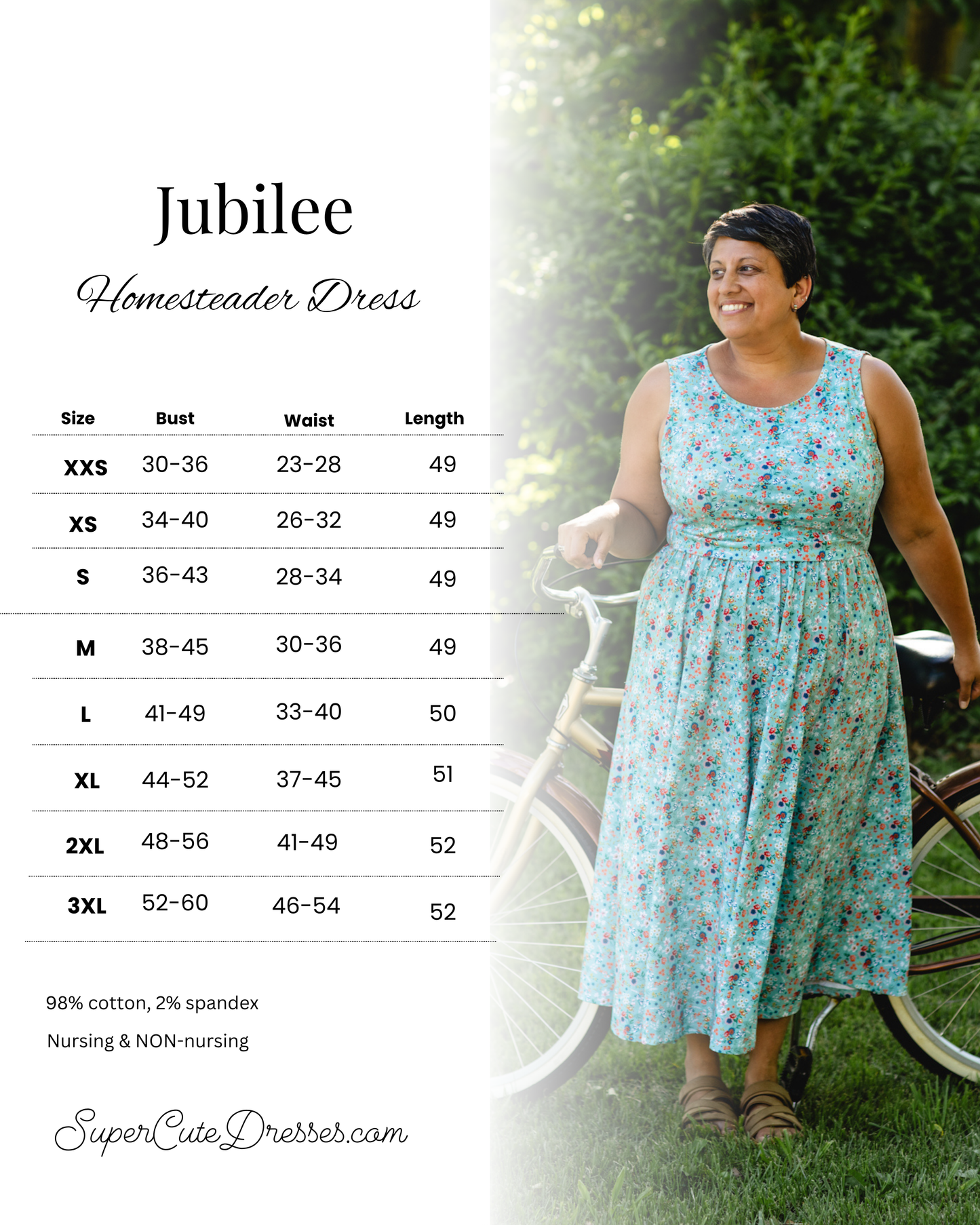Jubilee ~ Homesteader Dress