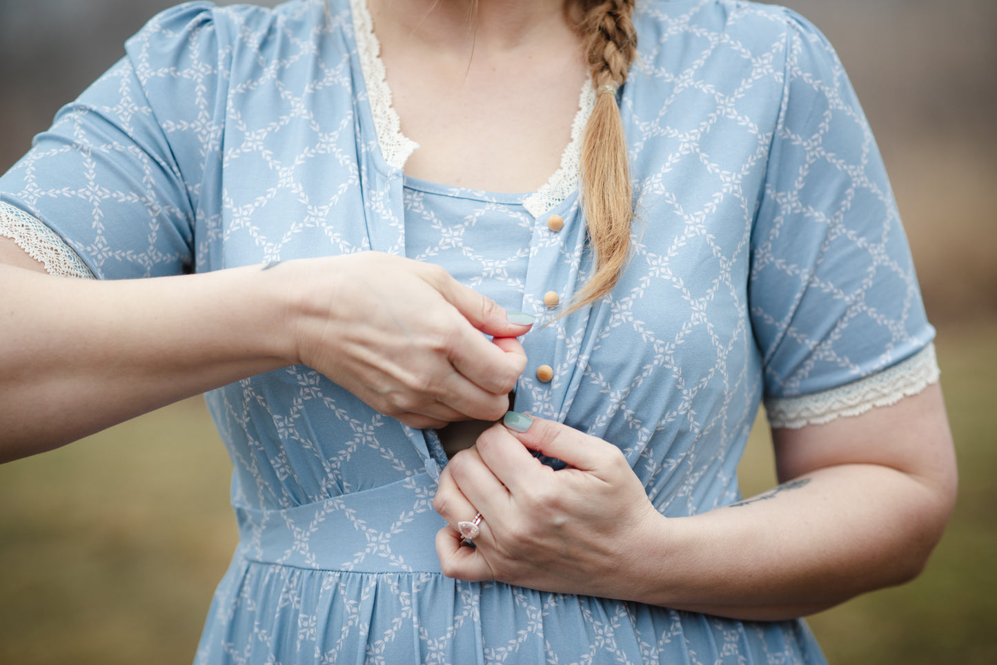 Tranquil Trellis ~ Keepsake Dress