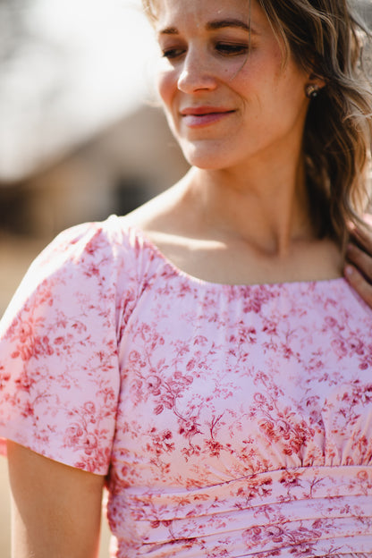 Tearose Toile ~ ~ Laureate Maxi