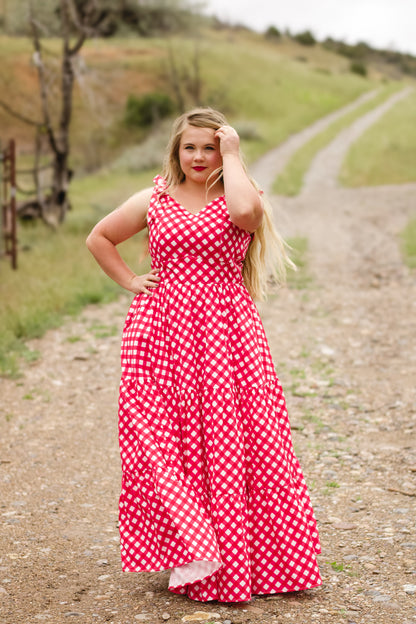 Grenadine Gingham ~ Lenora Dress