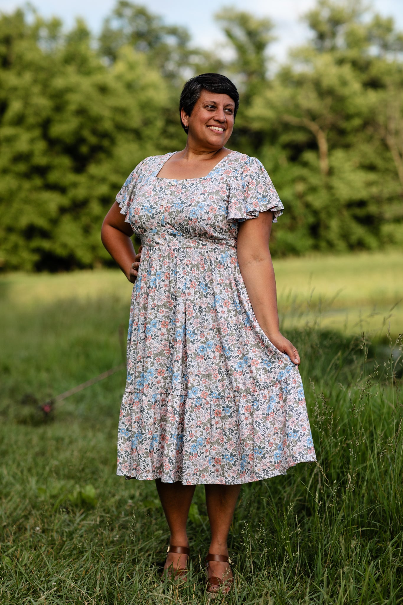 Antique Garden ~ Keepsake Midi