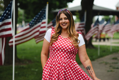 Grenadine Gingham ~ Lenora Dress