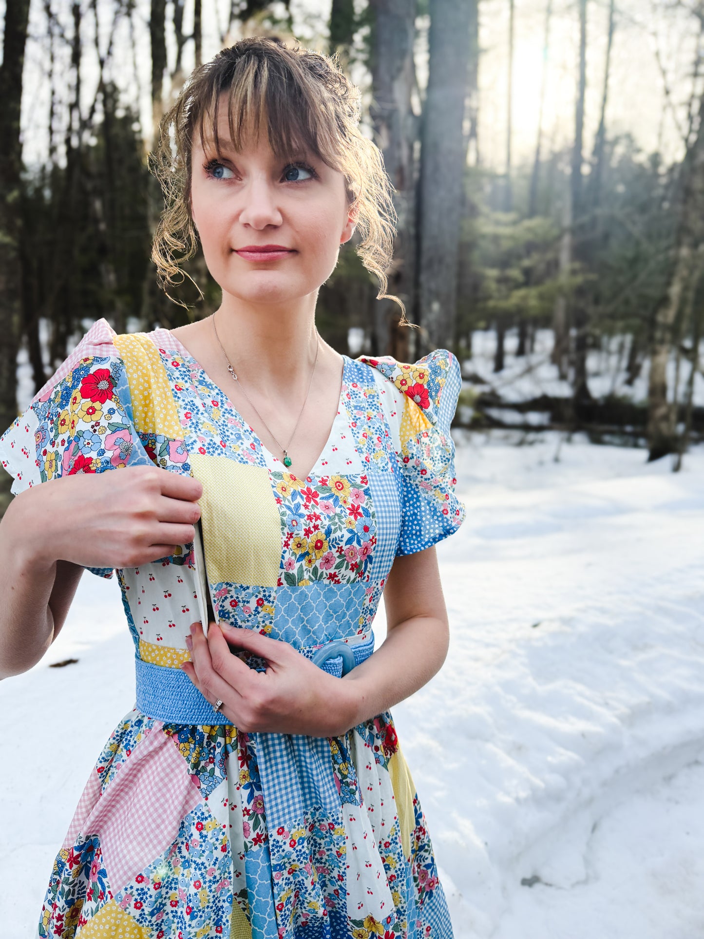 Cottage Calico ~ Lenora Midi