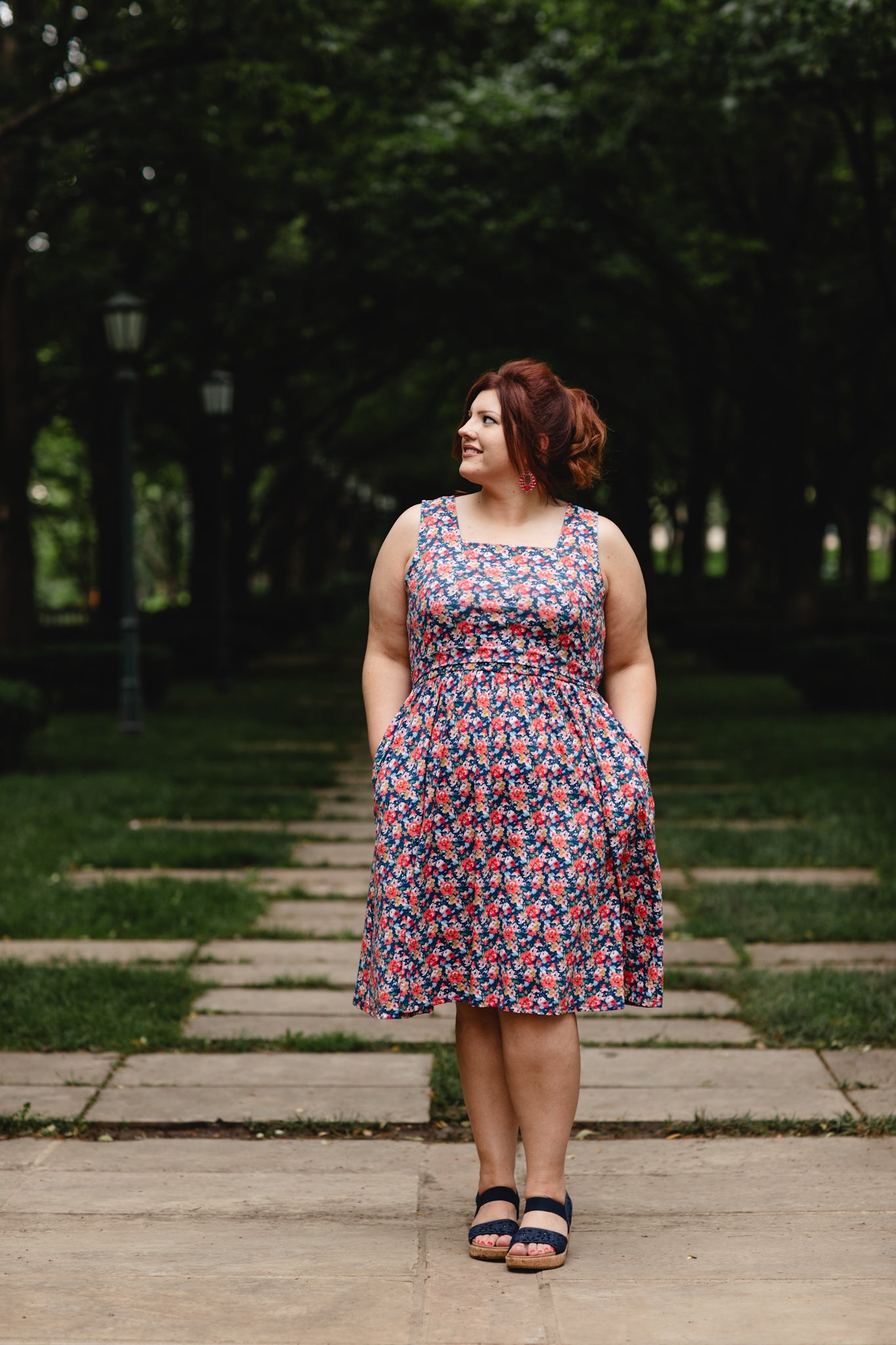 Independence Blossom ~ Homesteader Dress