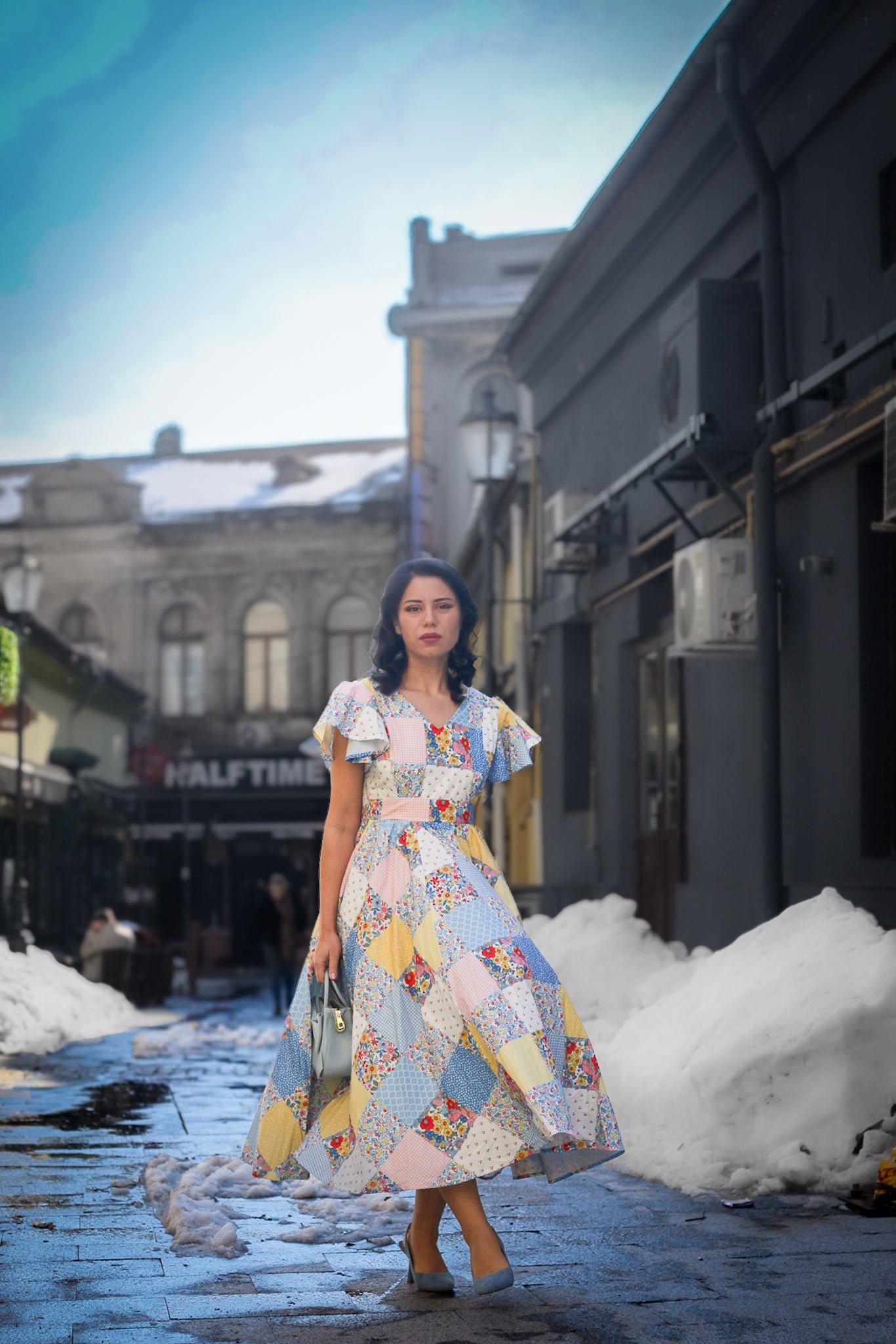 Cottage Calico ~ Lenora Midi